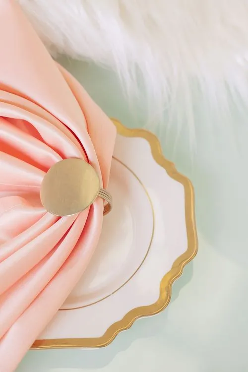 Christmas Caramel Pastels on a Serpentine Table