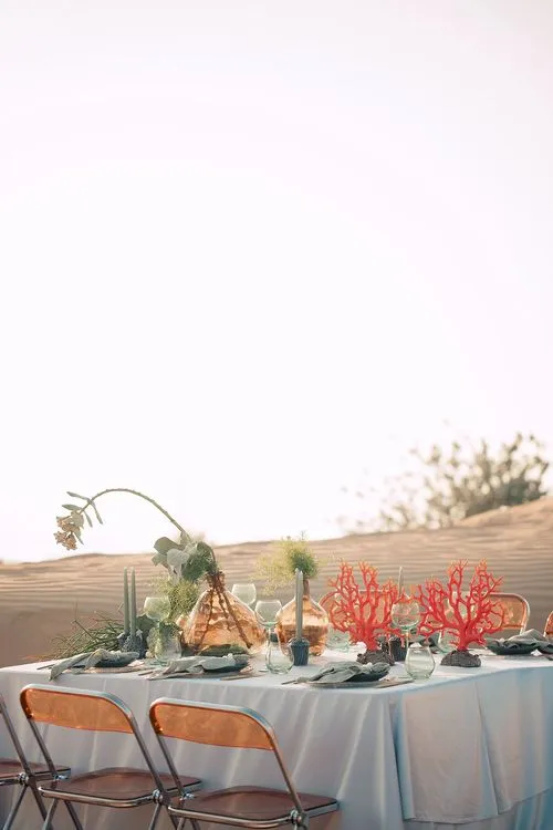 Desert Tablescape — Coral Decor