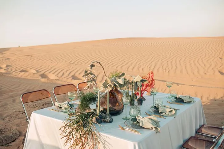 Desert Tablescape — Coral Decor
