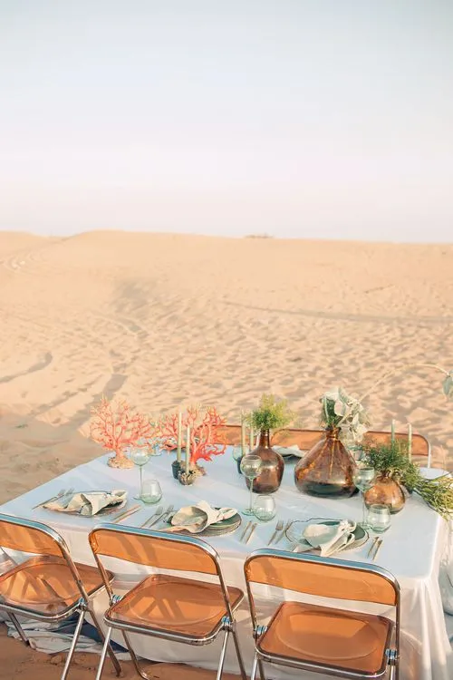 Desert Tablescape — Coral Decor