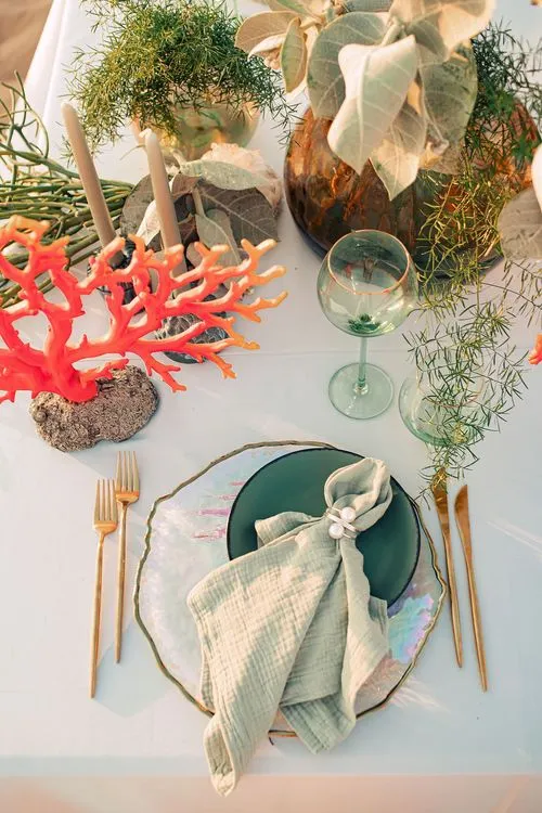 Desert Tablescape — Coral Decor