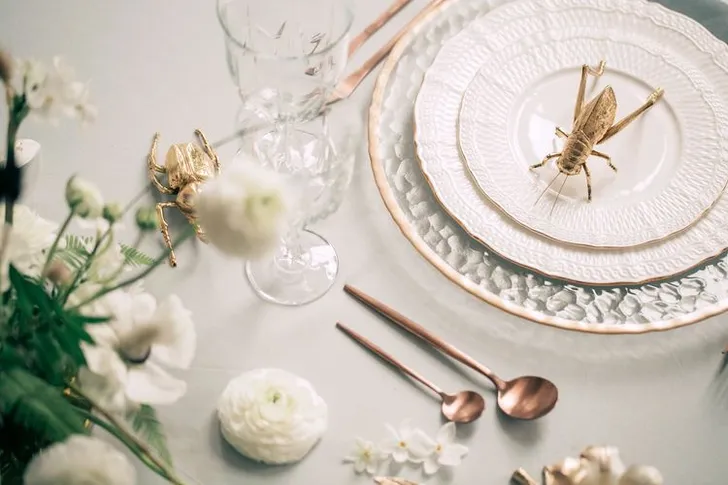 Elegant Set — Gold Accents & Bone China