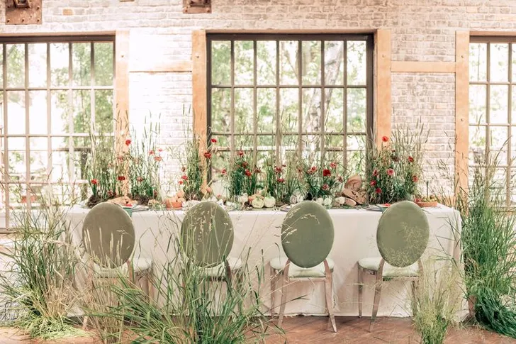 Farm-to-Table Elegance — Rectangular, Luxury Touches