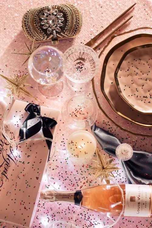 Glasses for a New Year’s Party