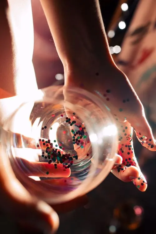 Glasses for a New Year’s Party