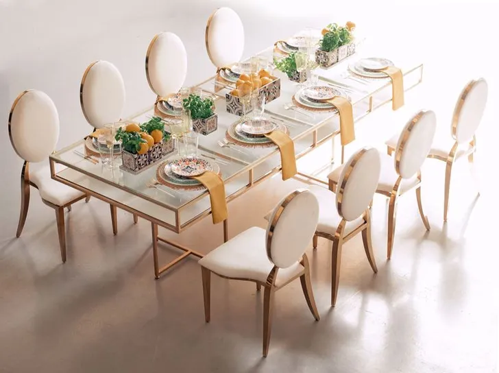 Lemon-Yellow Highlights — Sicilian Set with White Velvet Chair