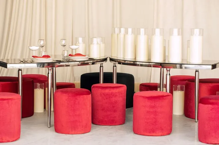 Modern Valentine’s Duo — Serpentine, Black & Red Accents