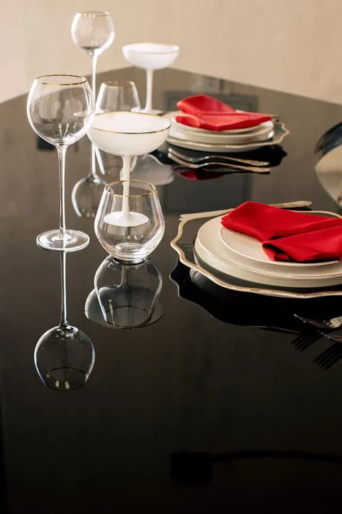 Modern Valentine’s Duo — Serpentine, Black & Red Accents