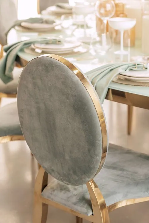 Nutcracker-Inspired Round — Fern Greens, Gold, Tree in Center