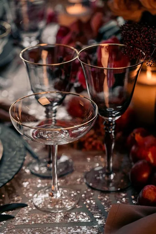 Opulent Florals in Cocoa & Nude — Round Table