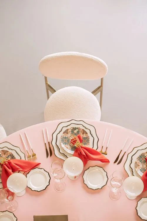 Pink set with cozy teddy-chars