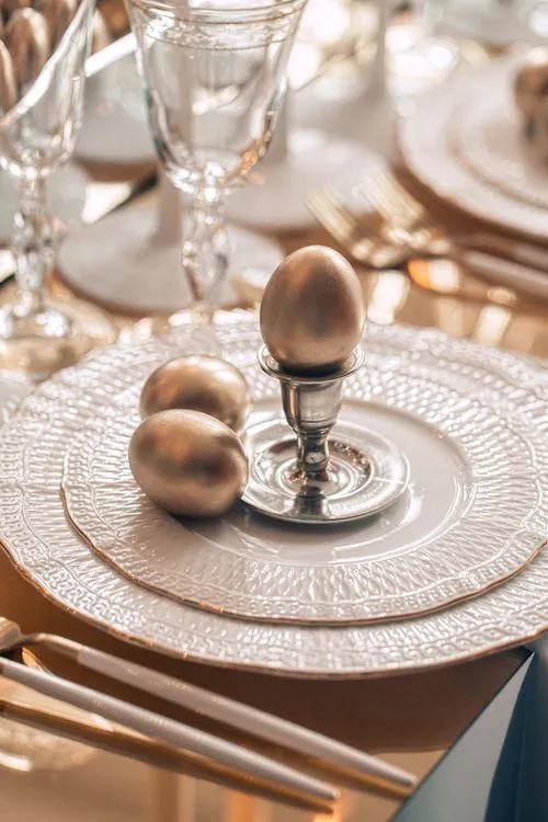 Rectangular Easter Table — Spring Lunch