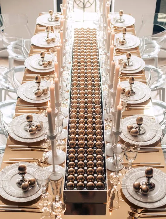 Rectangular Easter Table — Spring Lunch