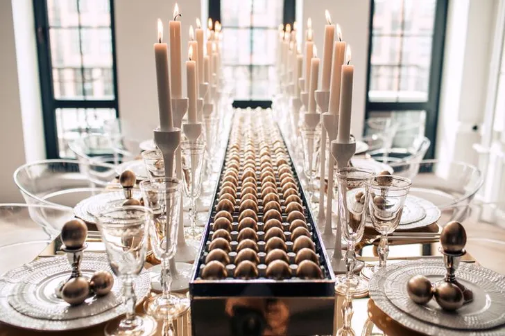 Rectangular Easter Table — Spring Lunch