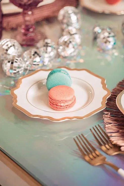 Unicorn & Hologram Shine — Kids Tablescape