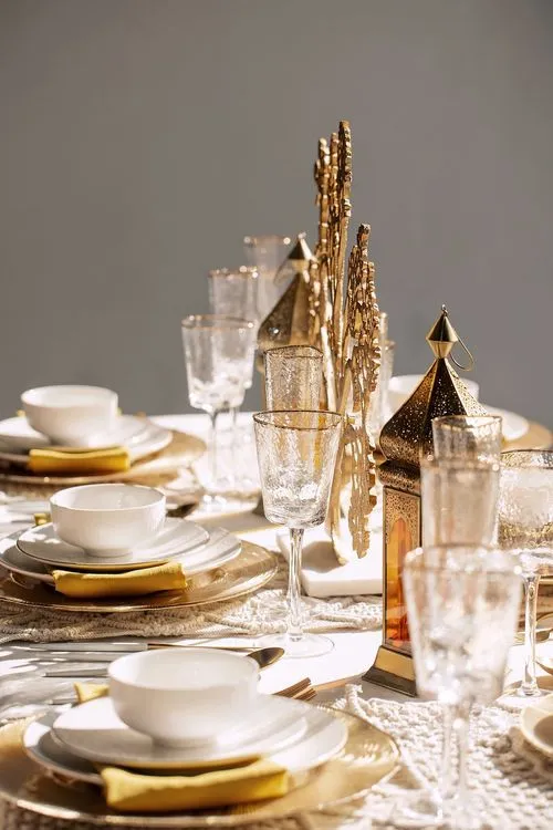 Velvet lounge tablescape cozy seating