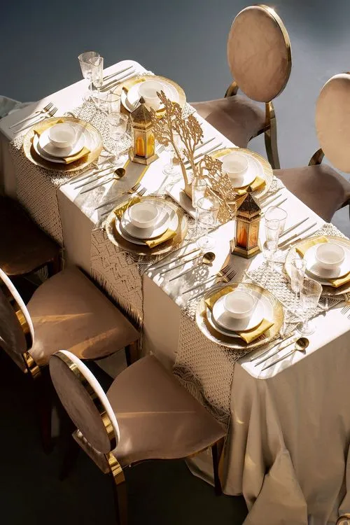 Velvet lounge tablescape cozy seating