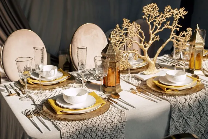 Velvet lounge tablescape cozy seating