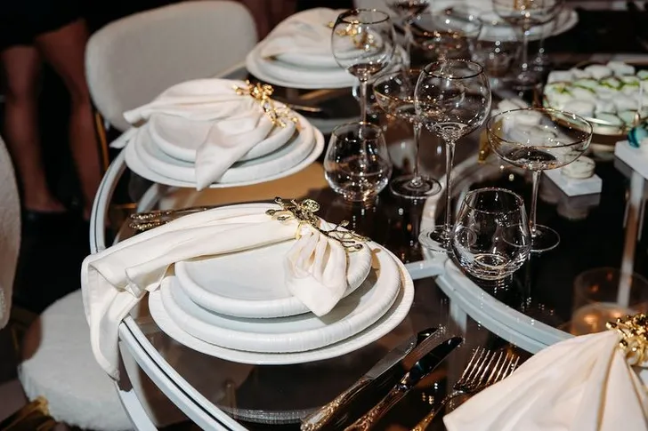 White glass table cozy chairs