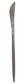 BAKER silver dining knife 