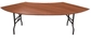 Serpentine folding table JONES