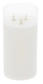 Led triple flame candle ARIA large