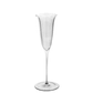 Clear MUSSET flute glass