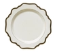 White ALLEN dining plate
