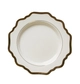 White ALLEN appetizer plate
