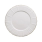 MATILLA white appetizer plate with gold rim