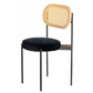 Mix RATTAN TEMPO black chair with BLACK seat #332