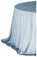 Round tablecloth LARGO in blue #107