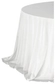 Round tablecloth LARGO in white #101